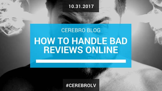 How to Handle Bad Reviews Online