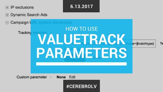 How to Use ValueTrack Parameters with Your Tracking Template