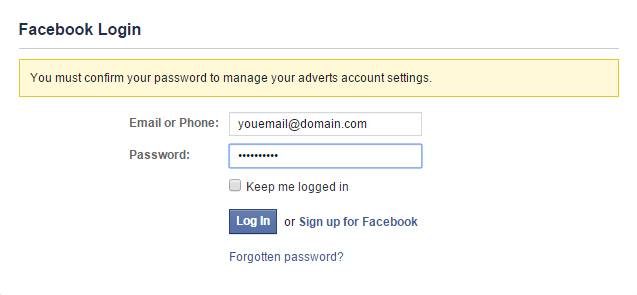 Facebook login my Recover Facebook